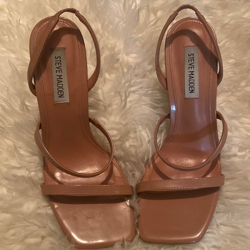 Steve Madden Womens Strappy Stiletto Sandals